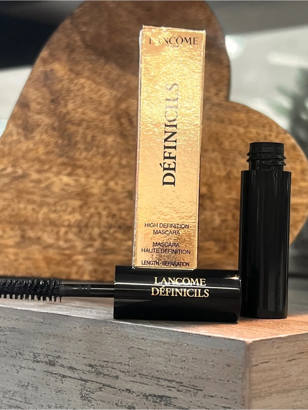 Lancôme Définicils Mascara — Black with Gold Accents